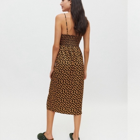 Urban Outfitters Mariah Lace-Up Midi Slip Dress - Picture 7 of 15